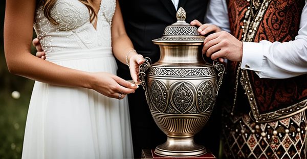 L'urne mariage bohème : un choix élégant et unique